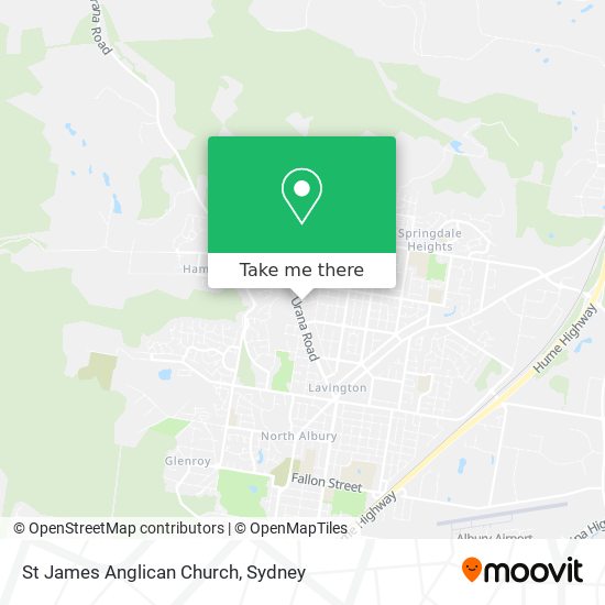 St James Anglican Church map