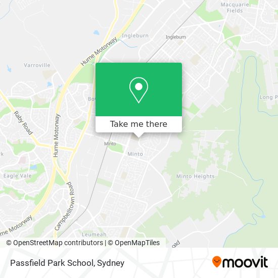 Passfield Park School map