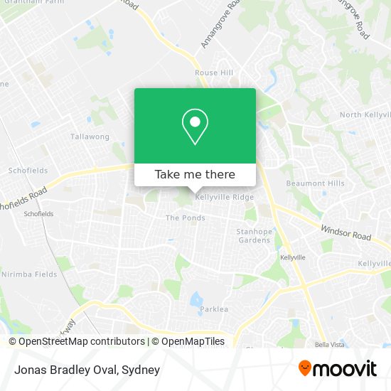 Jonas Bradley Oval map