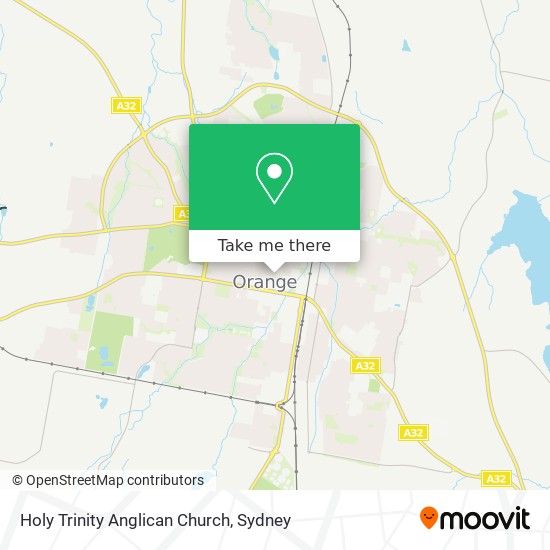 Holy Trinity Anglican Church map