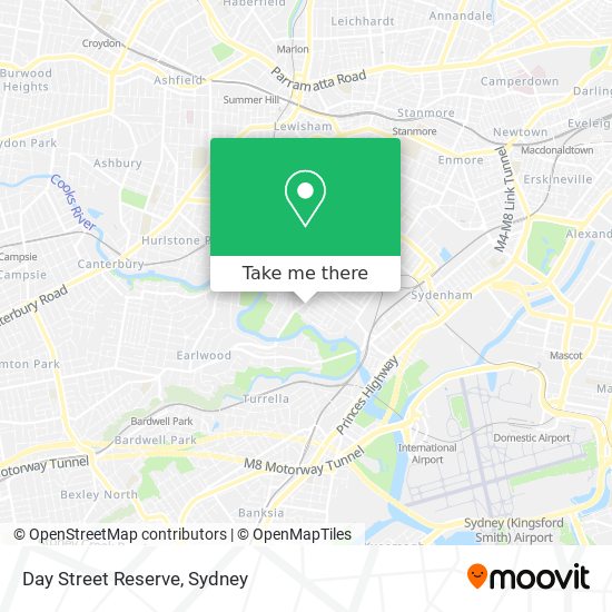 Day Street Reserve map