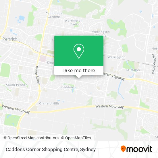Caddens Corner Shopping Centre map