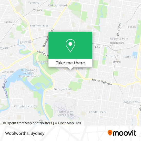 Woolworths map