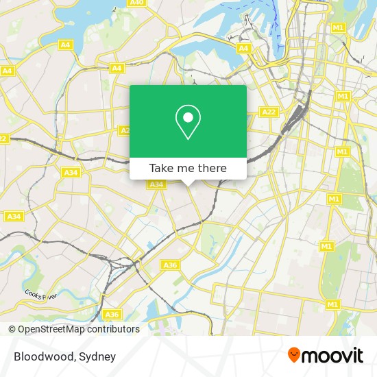 Bloodwood map