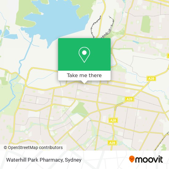 Waterhill Park Pharmacy map