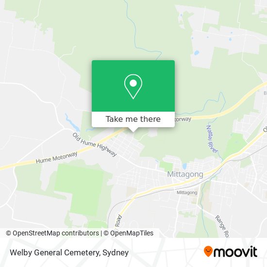 Welby General Cemetery map