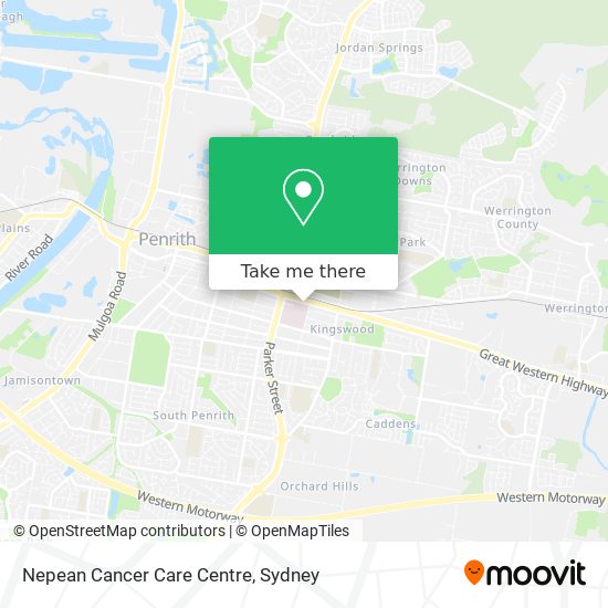 Nepean Cancer Care Centre map