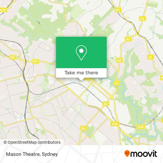 Mason Theatre map