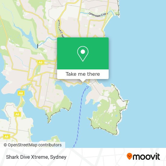 Shark Dive Xtreme map