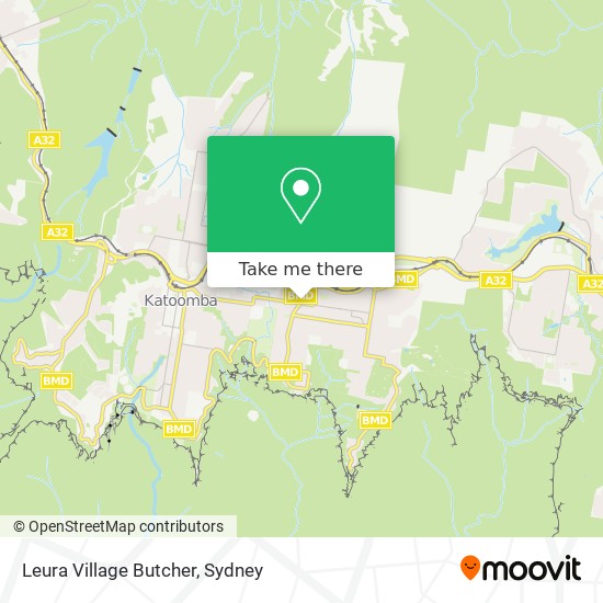 Leura Village Butcher map