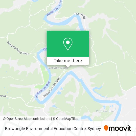 Brewongle Environmental Education Centre map