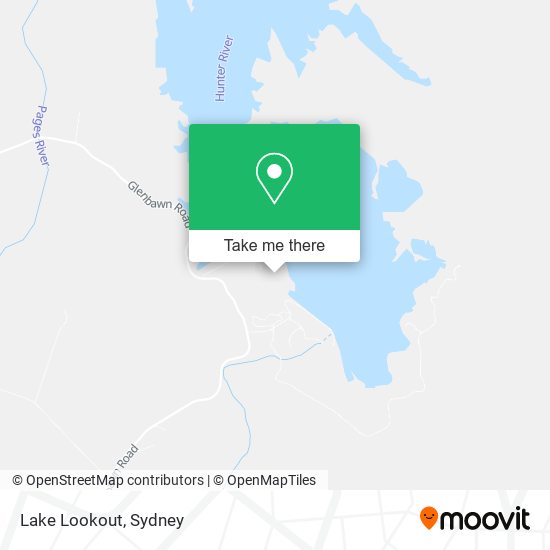 Lake Lookout map