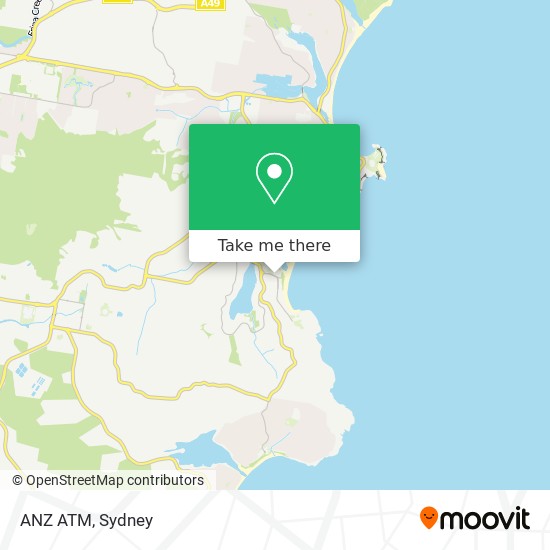 ANZ ATM map