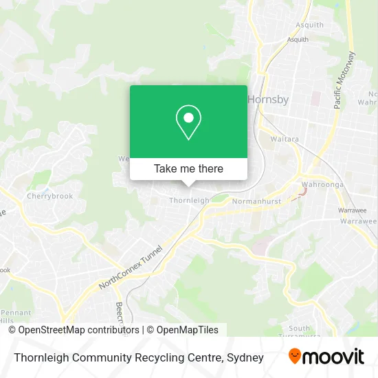 Thornleigh Community Recycling Centre map