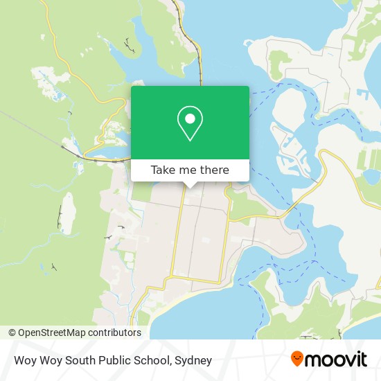 Mapa Woy Woy South Public School