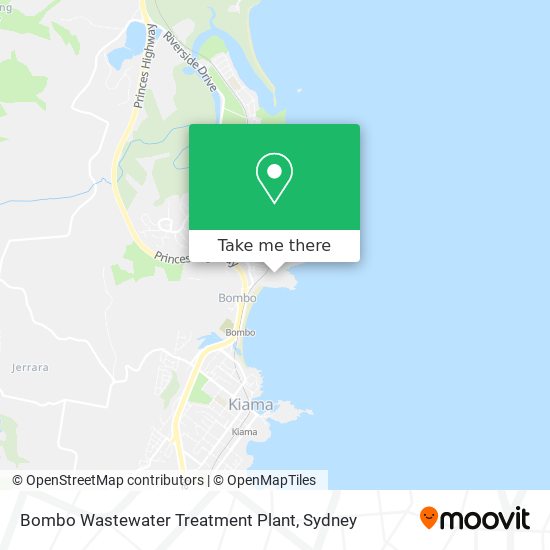 Bombo Wastewater Treatment Plant map