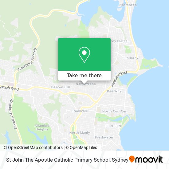 St John The Apostle Catholic Primary School map