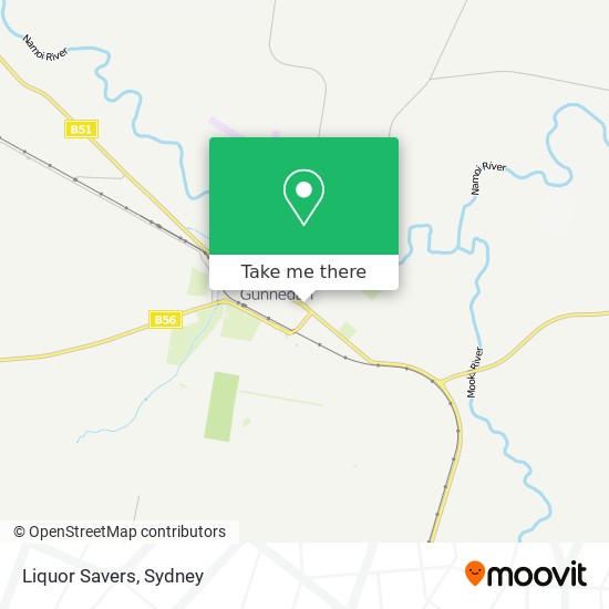 Mapa Liquor Savers