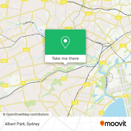 Albert Park map