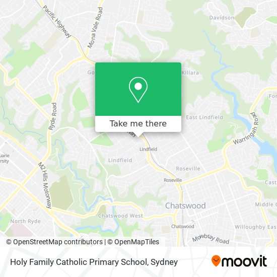 Holy Family Catholic Primary School map