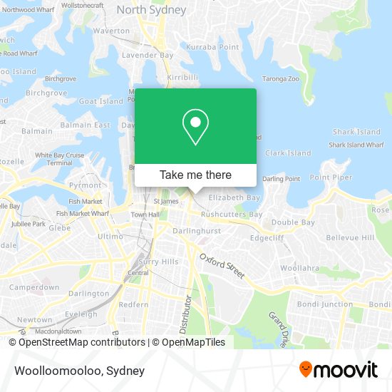 Woolloomooloo map