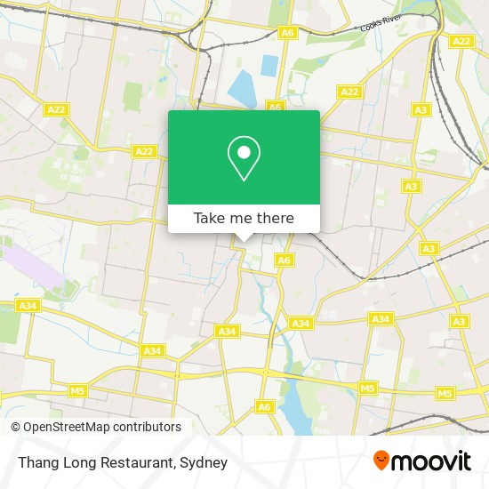 Thang Long Restaurant map