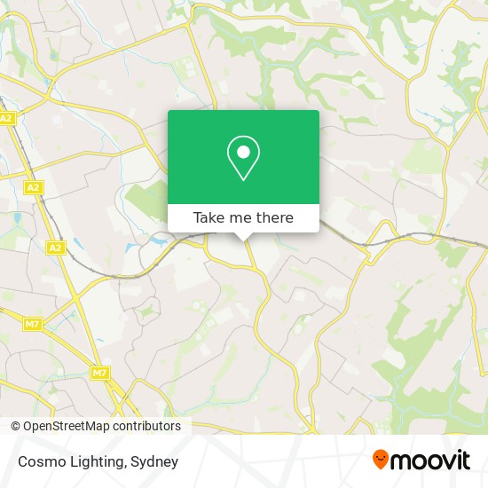 Cosmo Lighting map