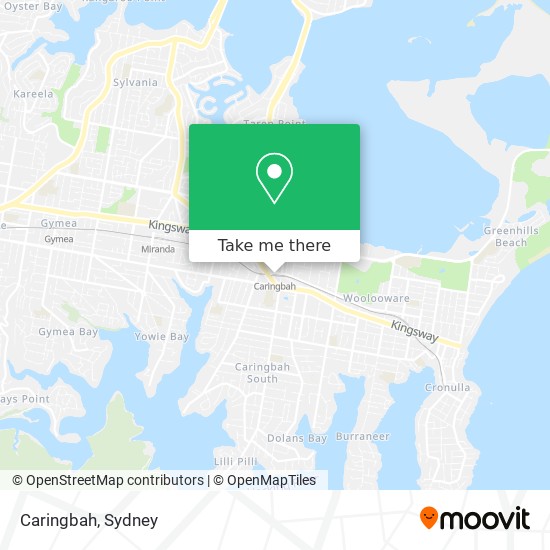 Mapa Caringbah