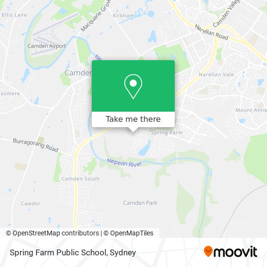 Spring Farm Public School map