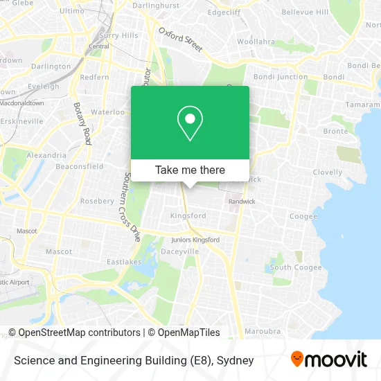 Mapa Science and Engineering Building (E8)