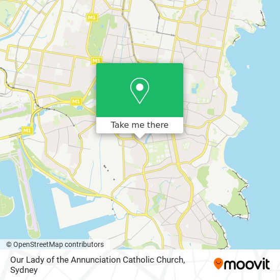Mapa Our Lady of the Annunciation Catholic Church