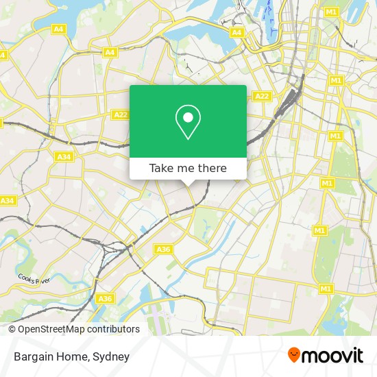 Bargain Home map