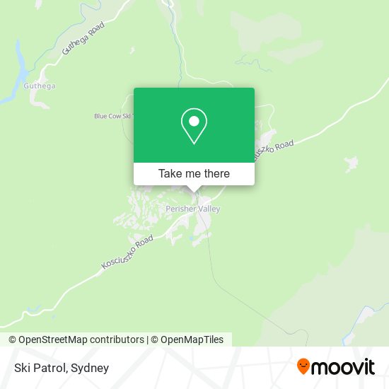 Ski Patrol map