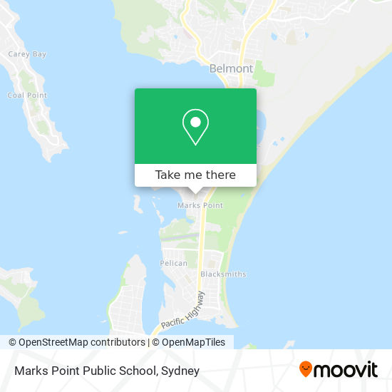 Marks Point Public School map