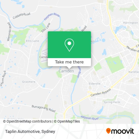 Taplin Automotive map