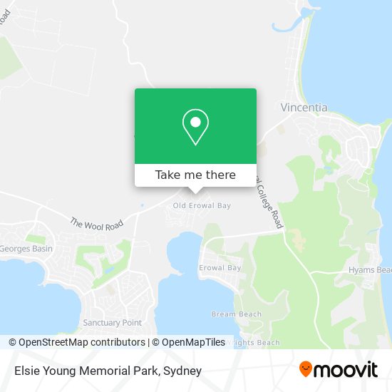 Elsie Young Memorial Park map