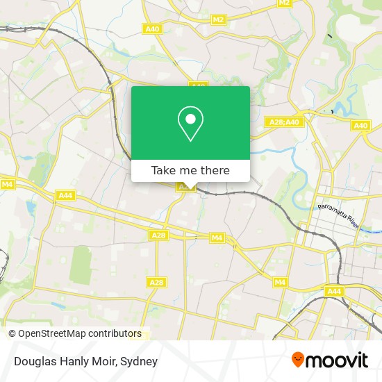 Douglas Hanly Moir map