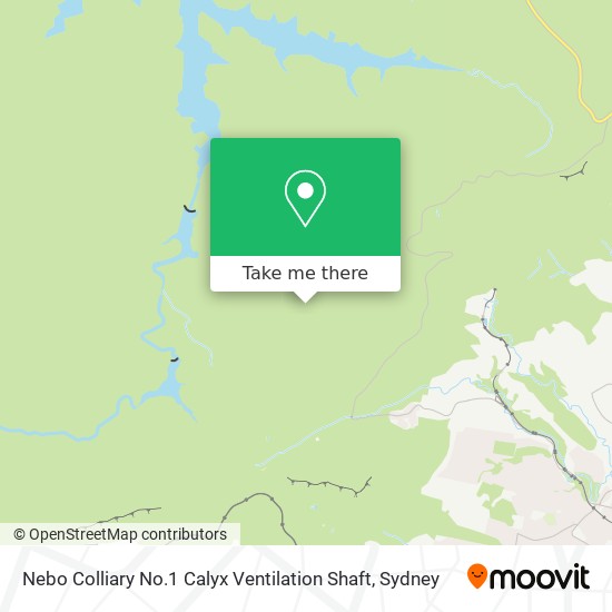 Nebo Colliary No.1 Calyx Ventilation Shaft map