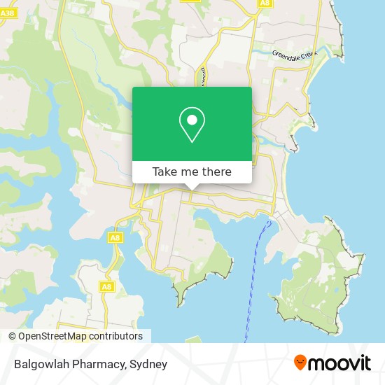 Balgowlah Pharmacy map