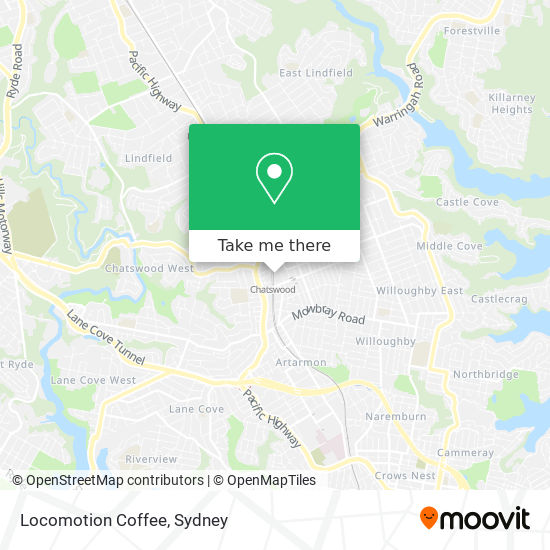 Locomotion Coffee map