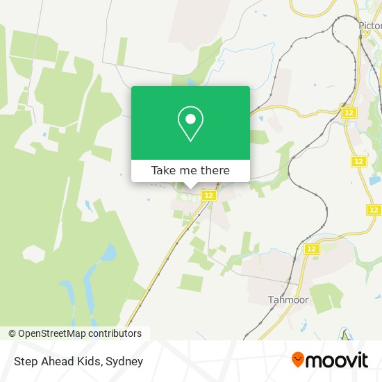 Step Ahead Kids map