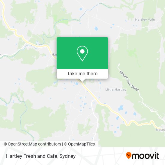 Hartley Fresh and Cafe map