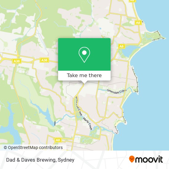 Dad & Daves Brewing map