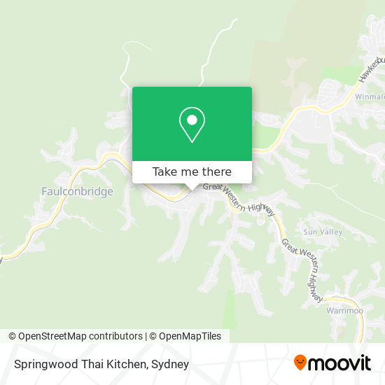 Springwood Thai Kitchen map