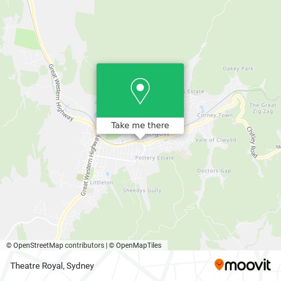 Theatre Royal map