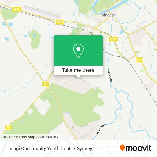 Tiningi Community Youth Centre map