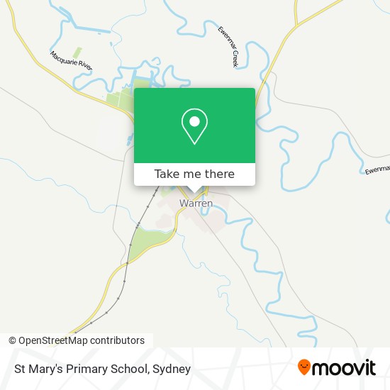 St Mary's Primary School map