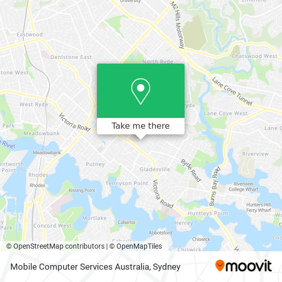 Mapa Mobile Computer Services Australia