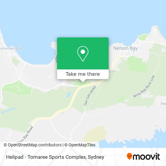 Helipad - Tomaree Sports Complex map