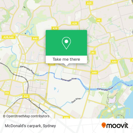 McDonald's carpark map